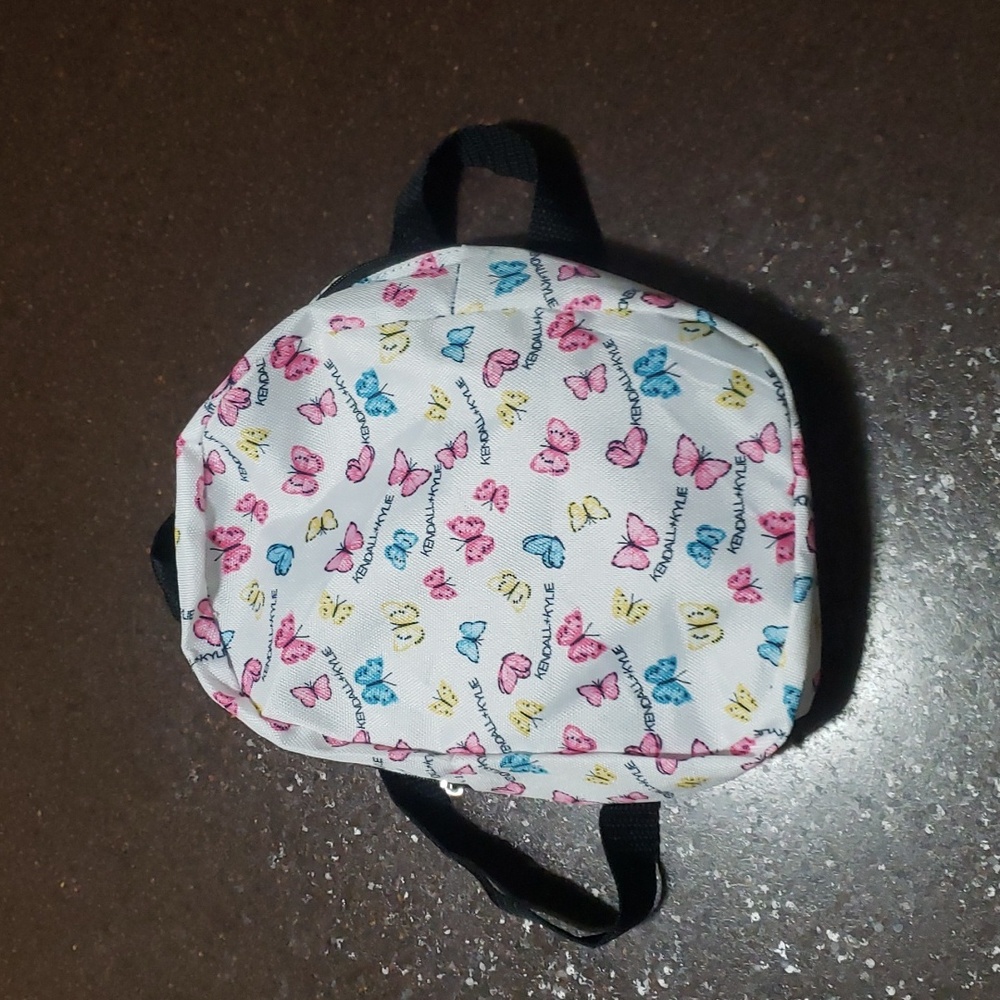 Kendall & Kylie Butterfly Mini Backpack NWT.